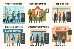 Where to Put Phone Case Printing Vending Machines for Maximum Profit?