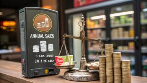 What are the vending machine routes for sale?