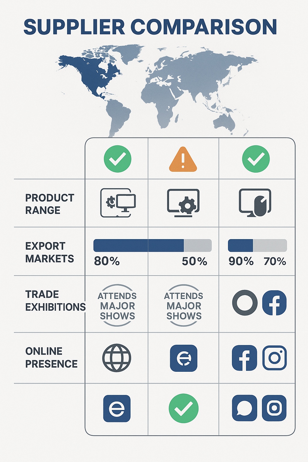 Supplier Comparison