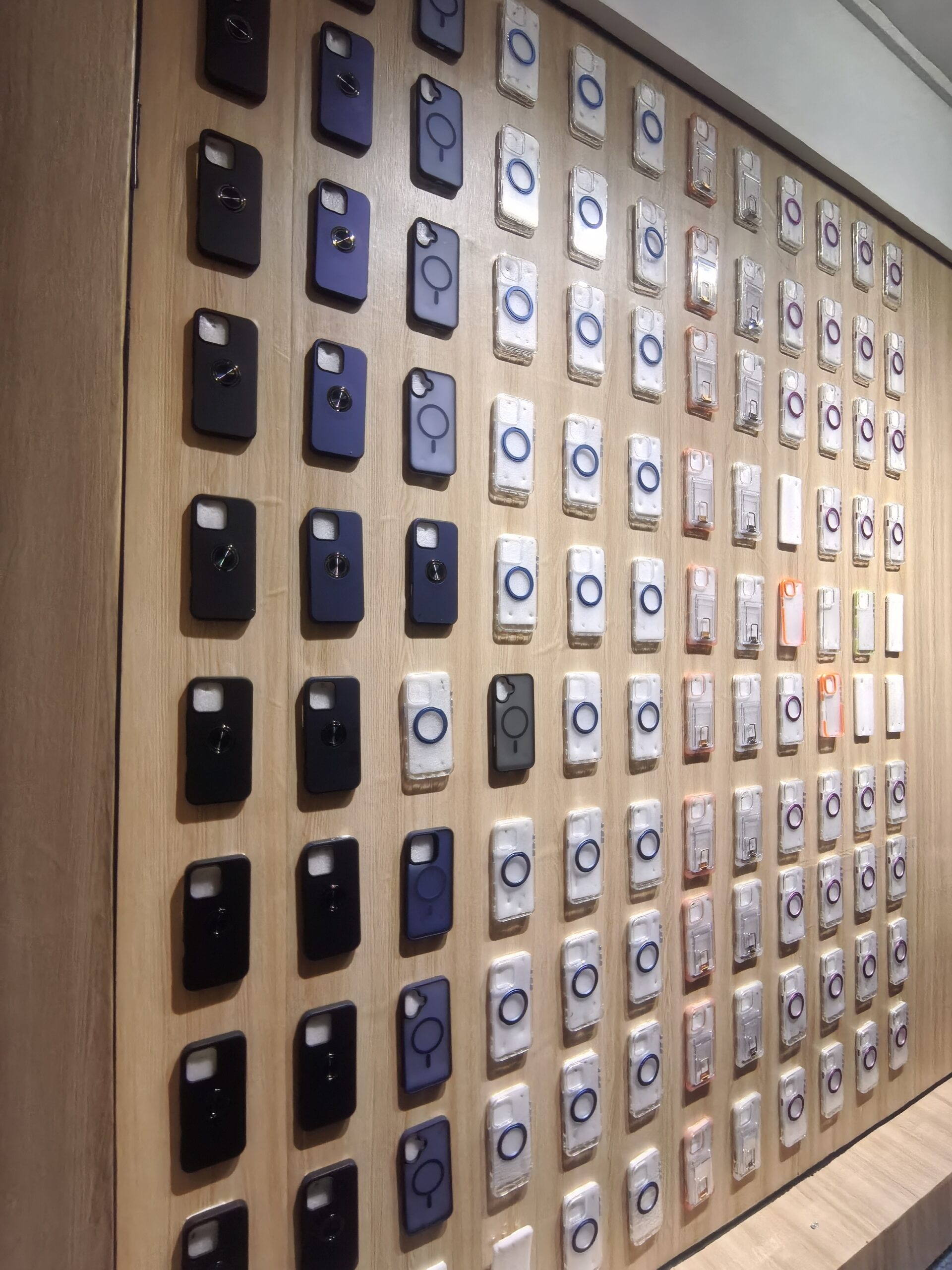 Demonstration of protective features in custom phone cases