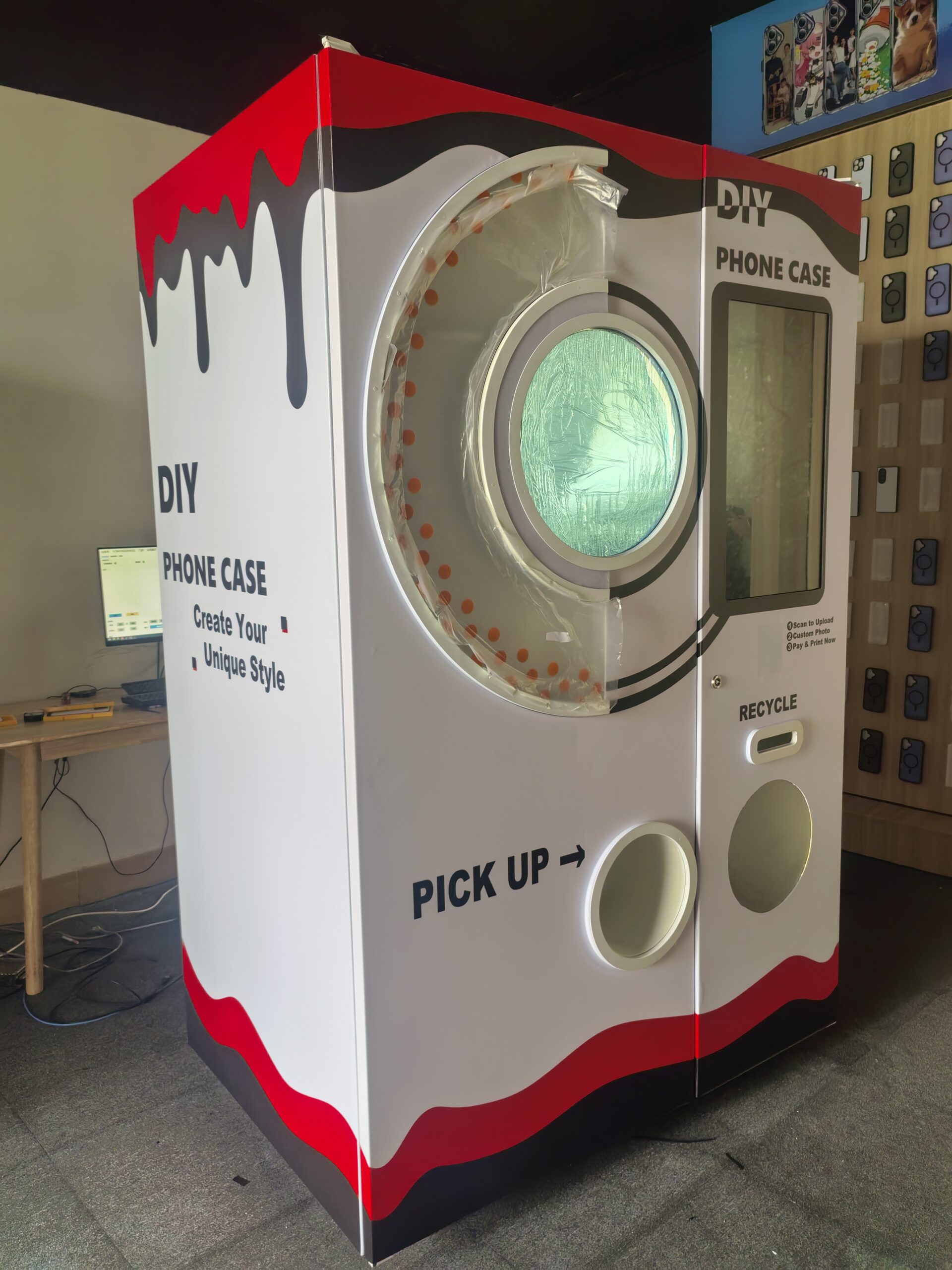 Phone case printing machine consumables inventory