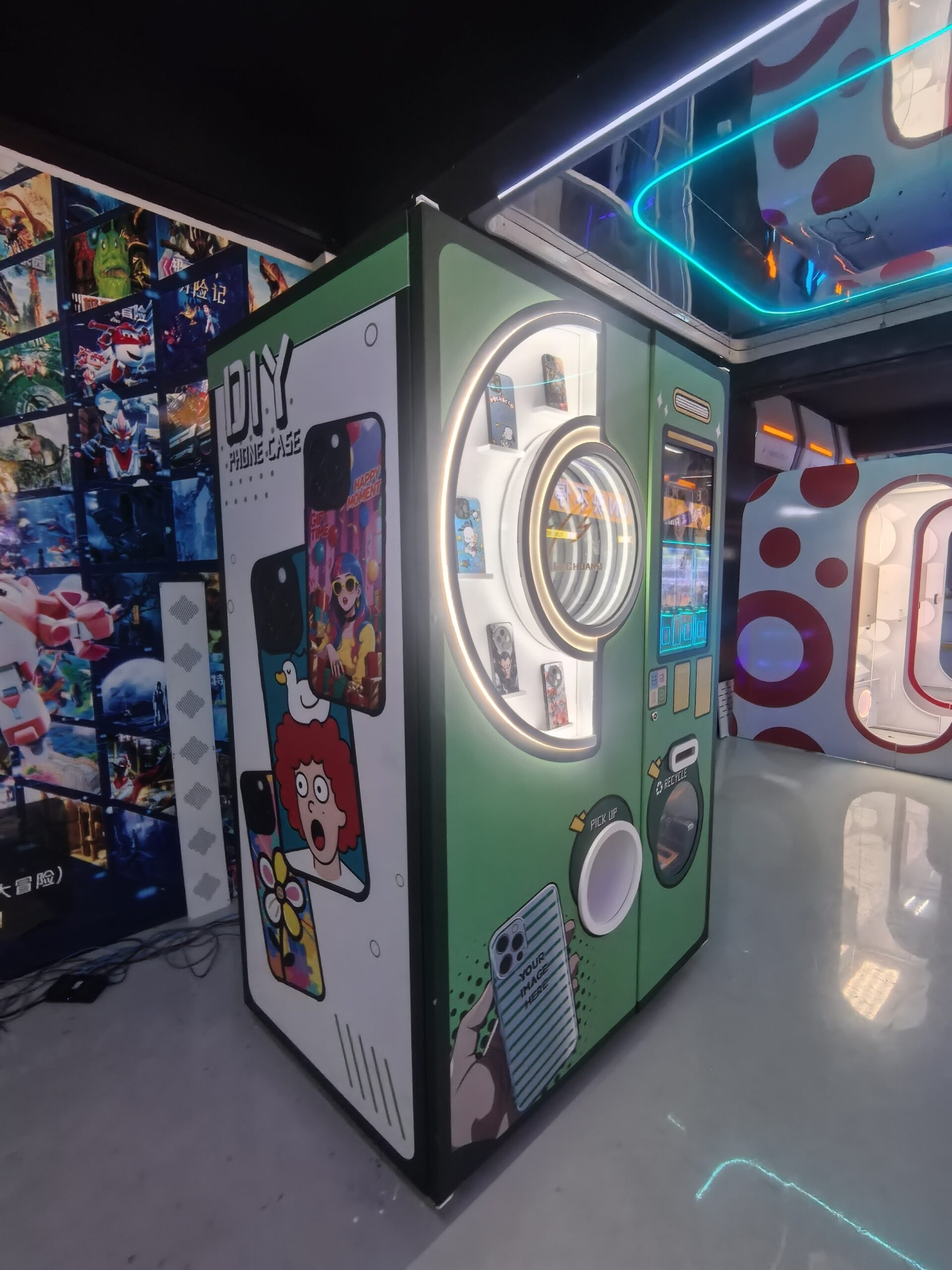 Innovative vending machine selling specialty products