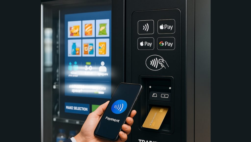 Vending machine configured for exact payment